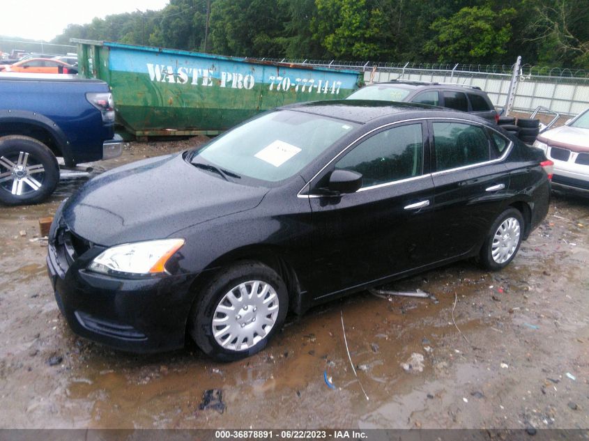 2015 NISSAN SENTRA S - 3N1AB7AP2FY231874