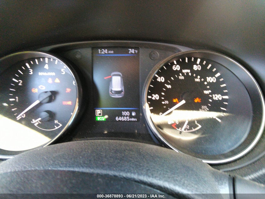 VIN KNMAT2MT8KP553646 2019 NISSAN ROGUE SV