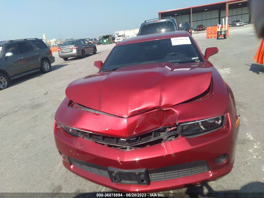 2015 CHEVROLET CAMARO LT - 2G1FF1E36F9286753