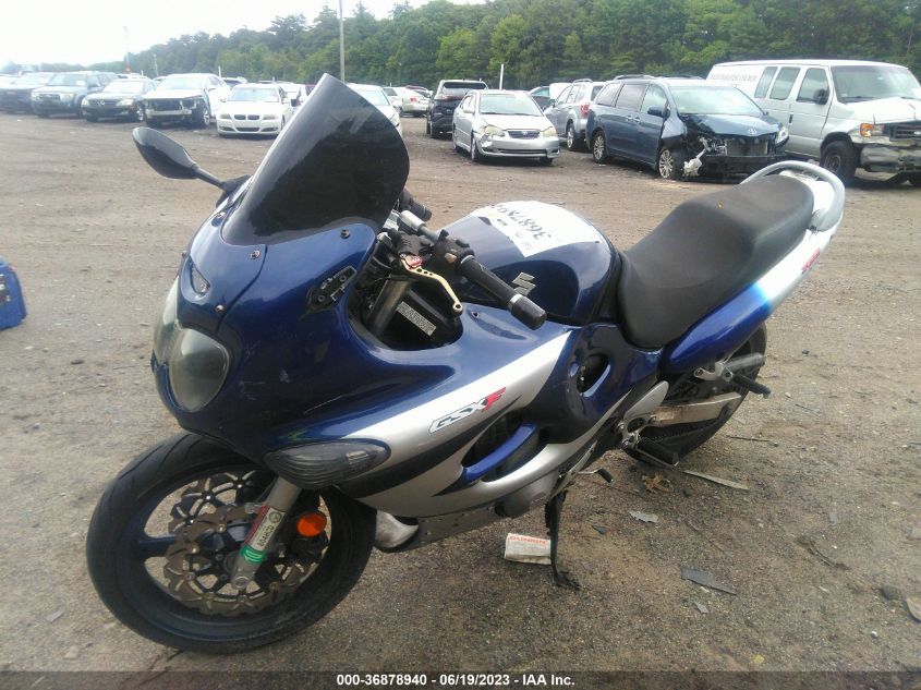 2005 SUZUKI GSX750 F JS1GR7GA752100422