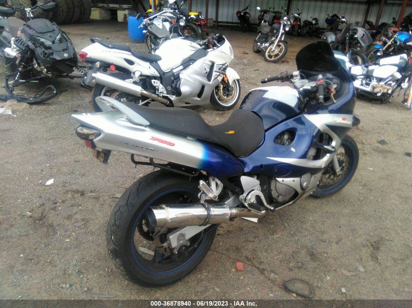 2005 SUZUKI GSX750 F JS1GR7GA752100422