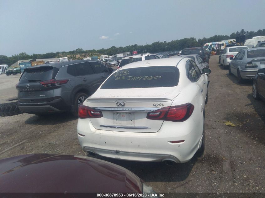 2016 INFINITI Q70L JN1BY1PP4GM630636