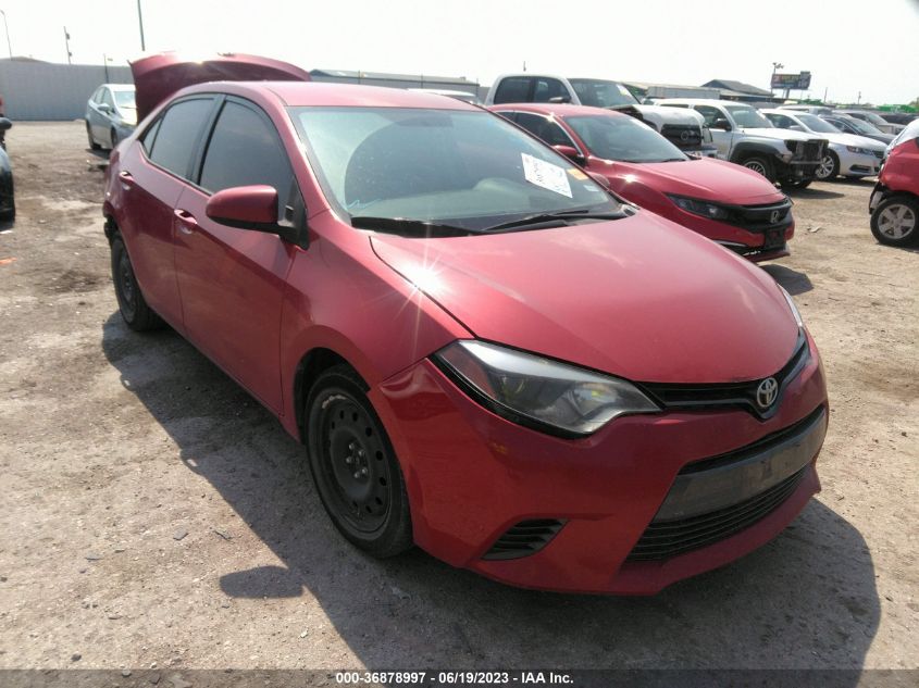 2016 TOYOTA COROLLA L/LE/LE PLS/PRM/S/S PLS - 5YFBURHE0GP456291