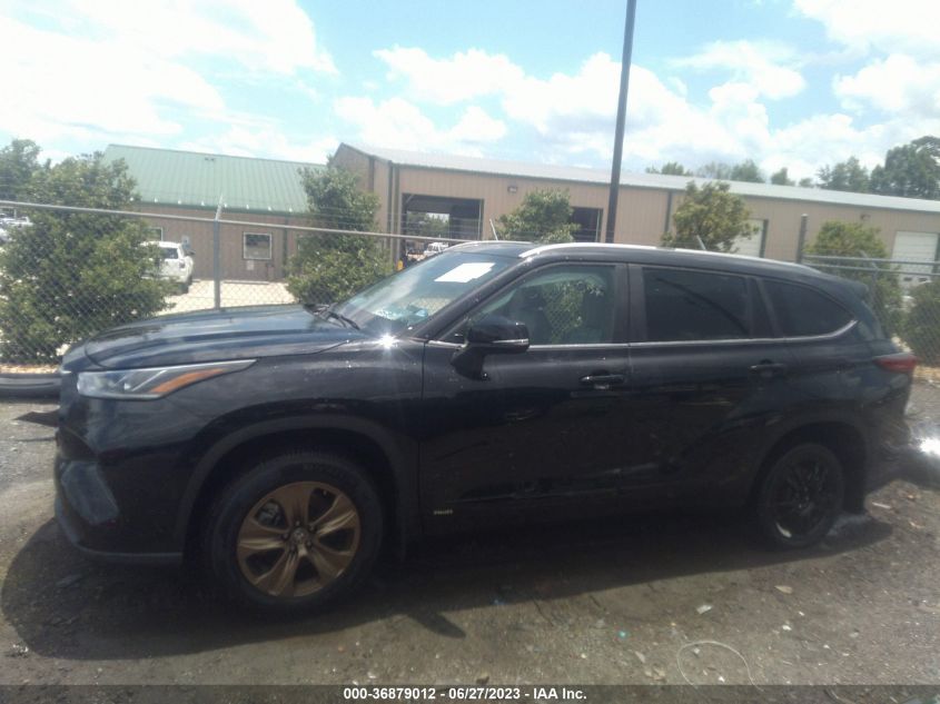 2023 TOYOTA HIGHLANDER HYBRID BRONZE EDITION - 5TDABRCH7PS564000