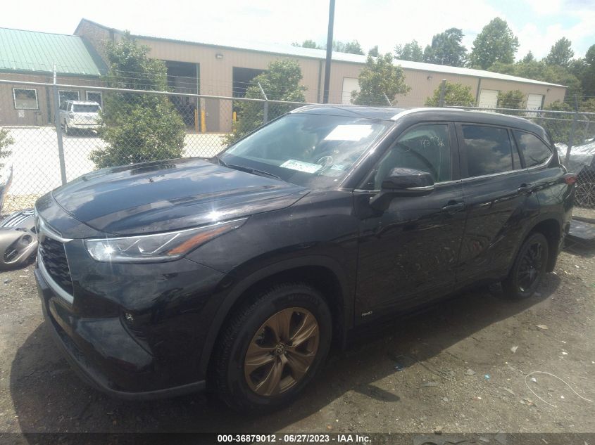 2023 TOYOTA HIGHLANDER HYBRID BRONZE EDITION - 5TDABRCH7PS564000