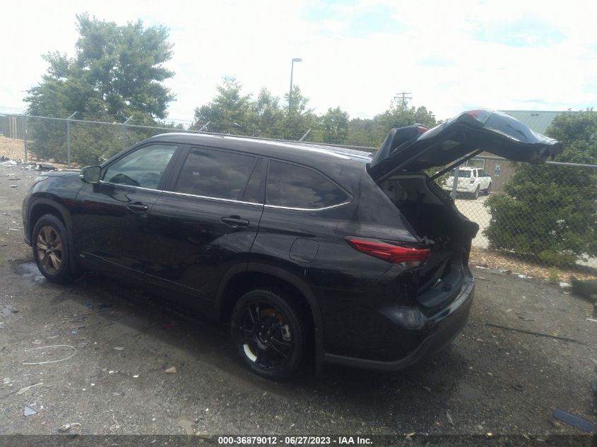 2023 TOYOTA HIGHLANDER HYBRID BRONZE EDITION - 5TDABRCH7PS564000