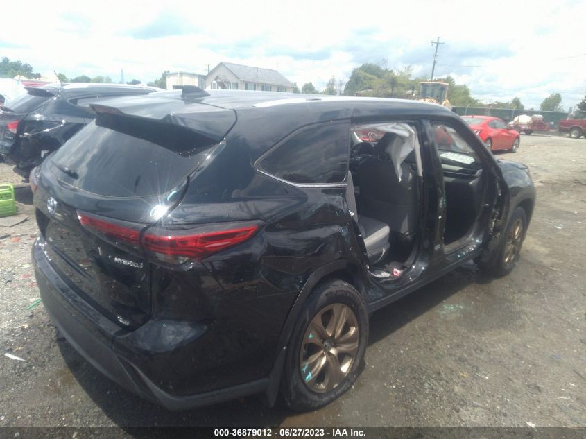 2023 TOYOTA HIGHLANDER HYBRID BRONZE EDITION - 5TDABRCH7PS564000