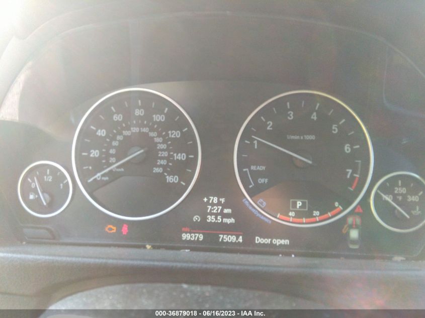 2013 BMW 3 SERIES 328I XDRIVE - WBA3B5G59DNP40416
