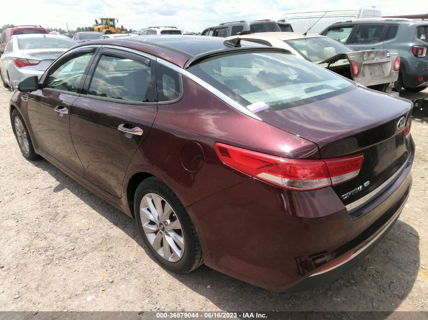 2016 KIA OPTIMA EX - 5XXGU4L32GG007332