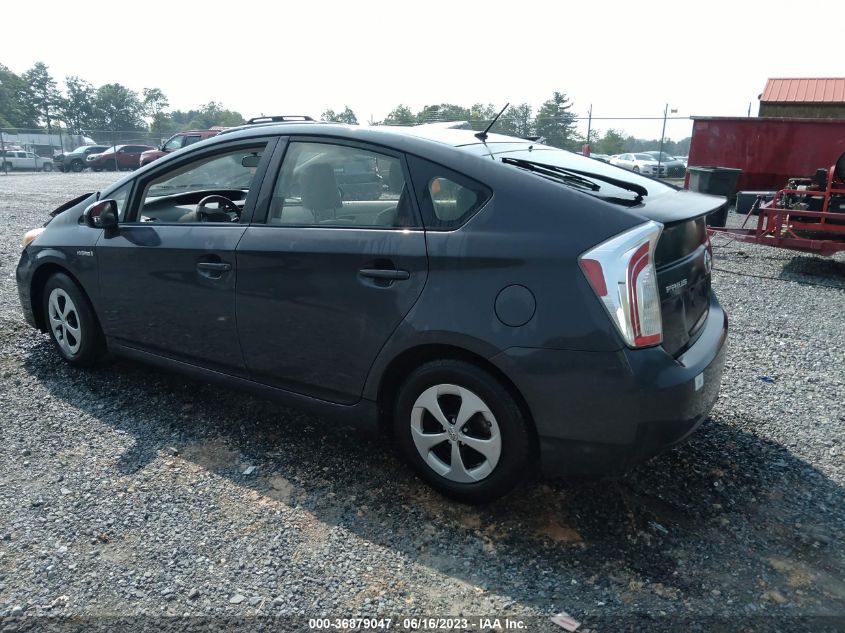 2013 TOYOTA PRIUS ONE/TWO/THREE/FOUR/FIVE - JTDKN3DU1D1682492