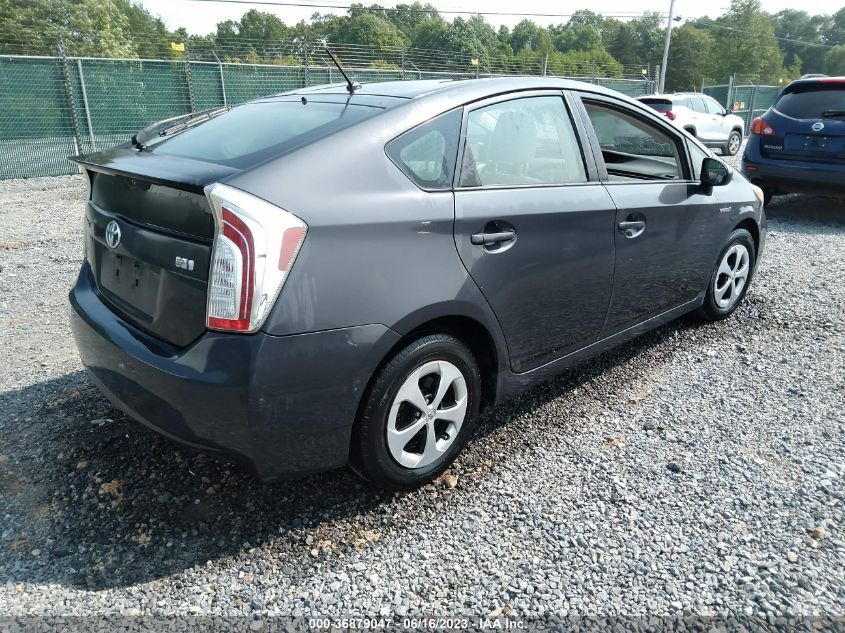 2013 TOYOTA PRIUS ONE/TWO/THREE/FOUR/FIVE - JTDKN3DU1D1682492