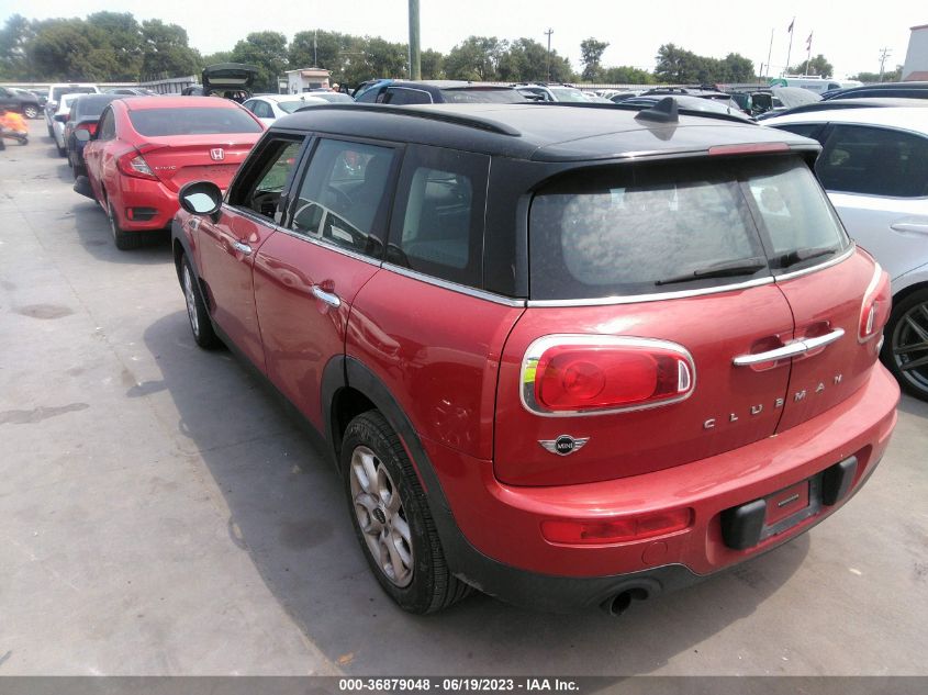 2016 MINI COOPER CLUBMAN - WMWLN5C54G2E06834