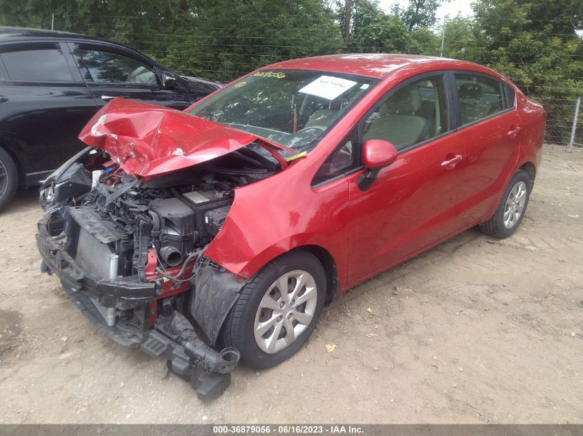 2013 KIA RIO LX - KNADM4A38D6288467