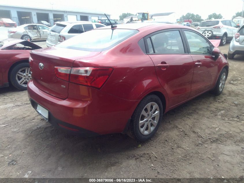 2013 KIA RIO LX - KNADM4A38D6288467