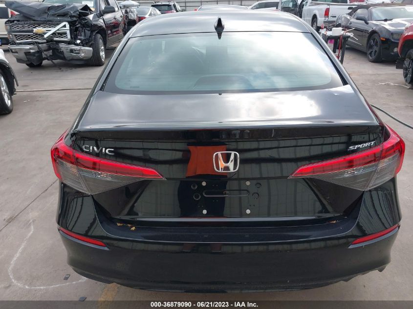 2022 HONDA CIVIC SEDAN SPORT - 2HGFE2F52NH575831