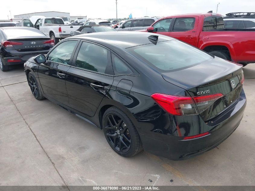 2022 HONDA CIVIC SEDAN SPORT - 2HGFE2F52NH575831