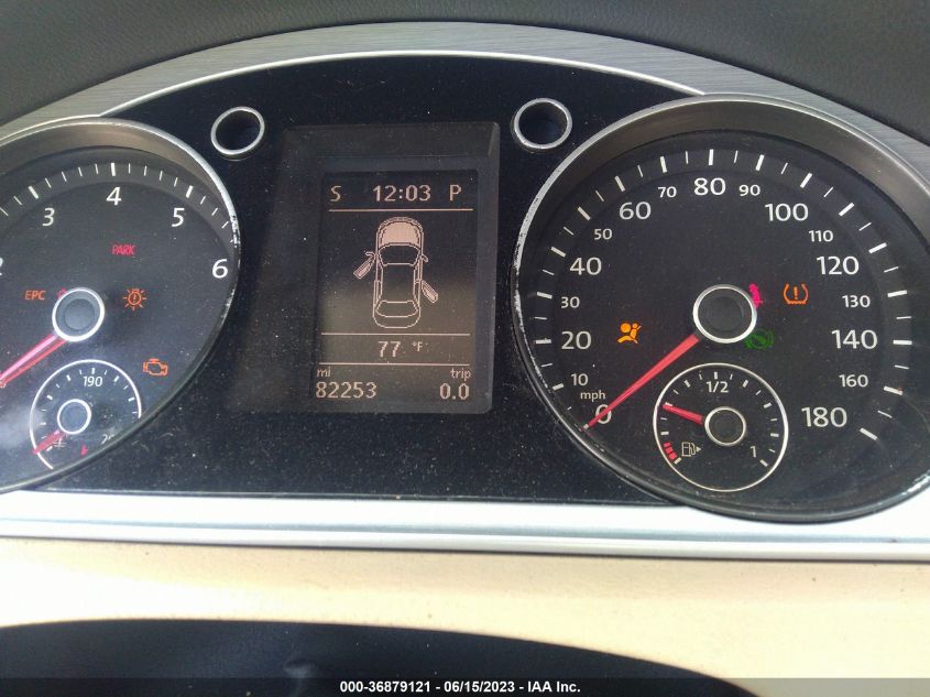 2013 VOLKSWAGEN CC SPORT - WVWBP7AN6DE515679