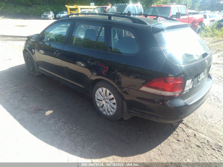 2014 VOLKSWAGEN JETTA SPORTWAGEN S - 3VWKP7AJXEM606475
