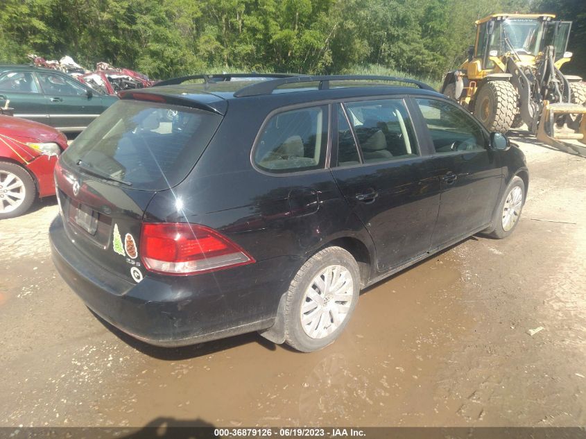 2014 VOLKSWAGEN JETTA SPORTWAGEN S - 3VWKP7AJXEM606475