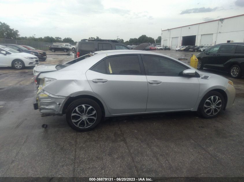 2015 TOYOTA COROLLA L/LE/S/S PLUS/LE PLUS - 2T1BURHE1FC360314