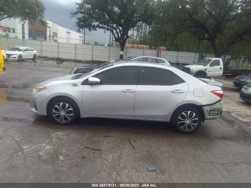 2015 TOYOTA COROLLA L/LE/S/S PLUS/LE PLUS - 2T1BURHE1FC360314