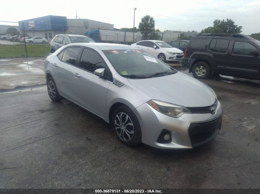 2015 TOYOTA COROLLA L/LE/S/S PLUS/LE PLUS - 2T1BURHE1FC360314