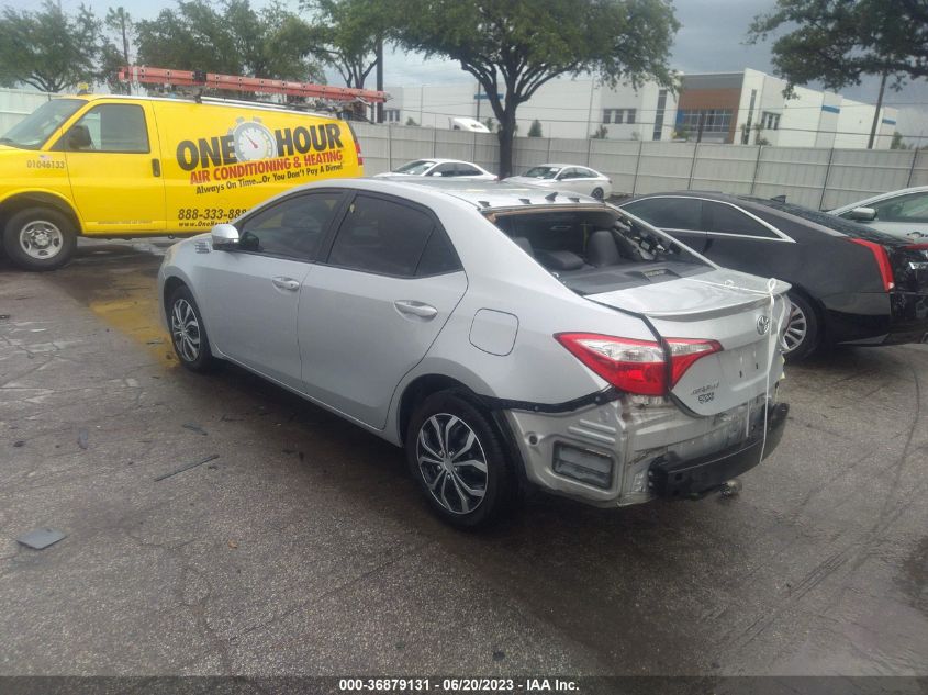 2015 TOYOTA COROLLA L/LE/S/S PLUS/LE PLUS - 2T1BURHE1FC360314
