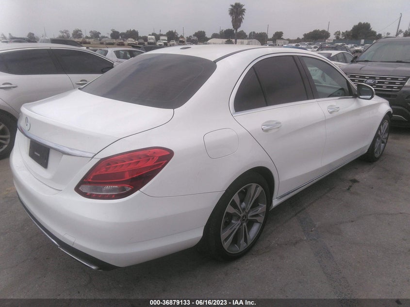 VIN 55SWF4JB5JU280421 2018 MERCEDES-BENZ C-CLASS C 300