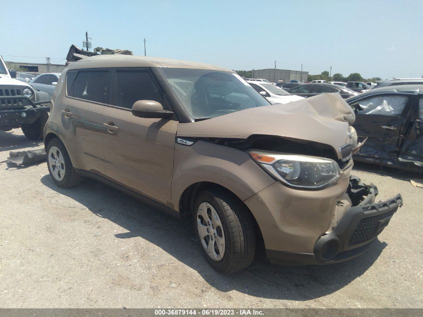 2015 KIA SOUL - KNDJN2A21F7145324