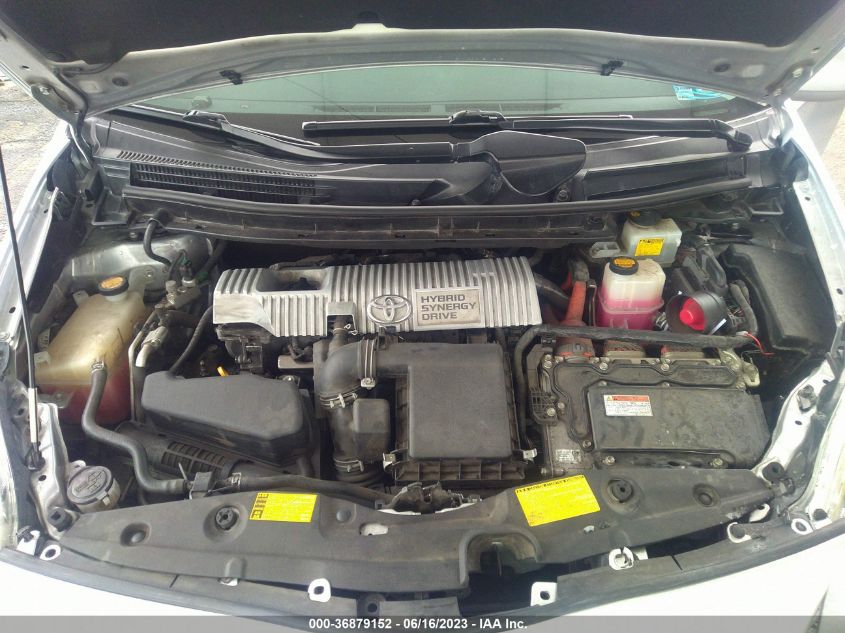 2013 TOYOTA PRIUS ONE/TWO/THREE/FOUR/FIVE - JTDKN3DU2D5586735