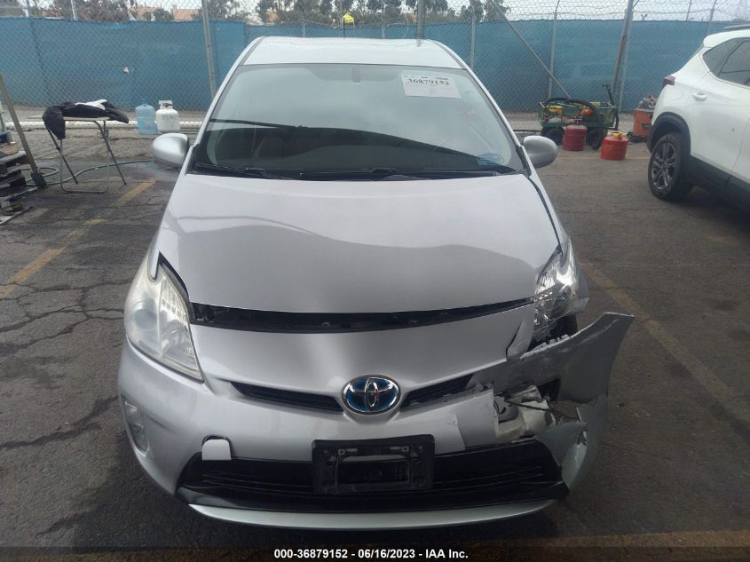2013 TOYOTA PRIUS ONE/TWO/THREE/FOUR/FIVE - JTDKN3DU2D5586735