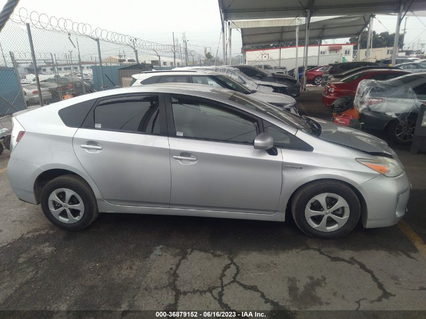 2013 TOYOTA PRIUS ONE/TWO/THREE/FOUR/FIVE - JTDKN3DU2D5586735