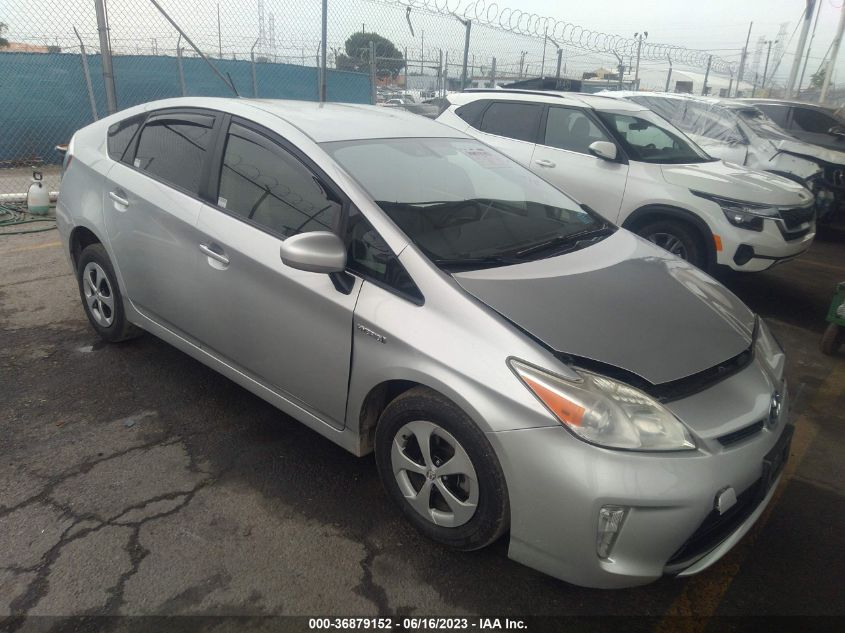 2013 TOYOTA PRIUS ONE/TWO/THREE/FOUR/FIVE - JTDKN3DU2D5586735