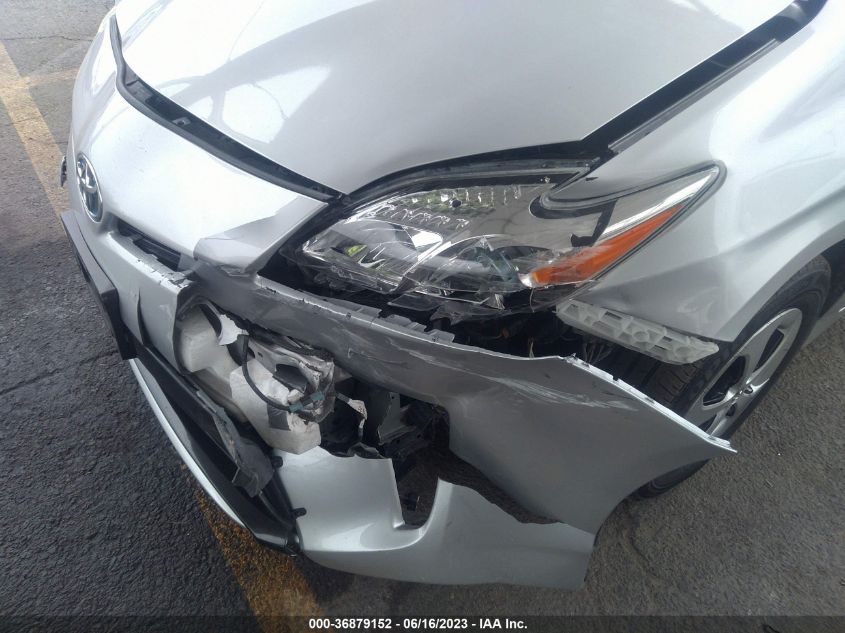 2013 TOYOTA PRIUS ONE/TWO/THREE/FOUR/FIVE - JTDKN3DU2D5586735