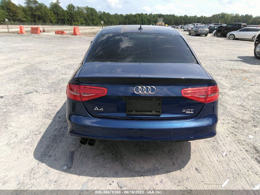 2014 AUDI A4 PREMIUM PLUS - WAUFFAFL8EA009138