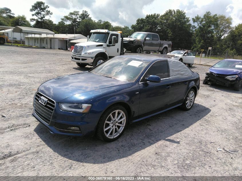 2014 AUDI A4 PREMIUM PLUS - WAUFFAFL8EA009138