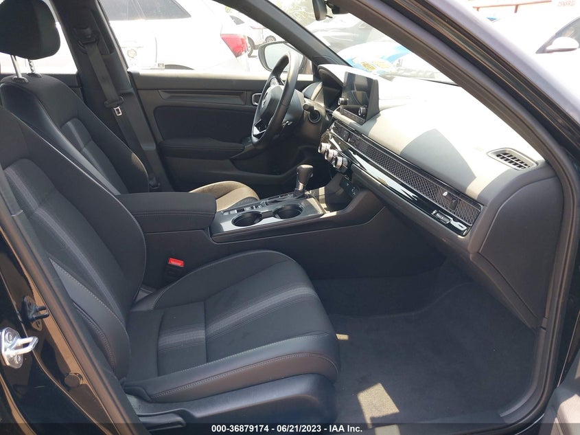 VIN 2HGFE2F57NH596545 2022 HONDA CIVIC SEDAN SPORT