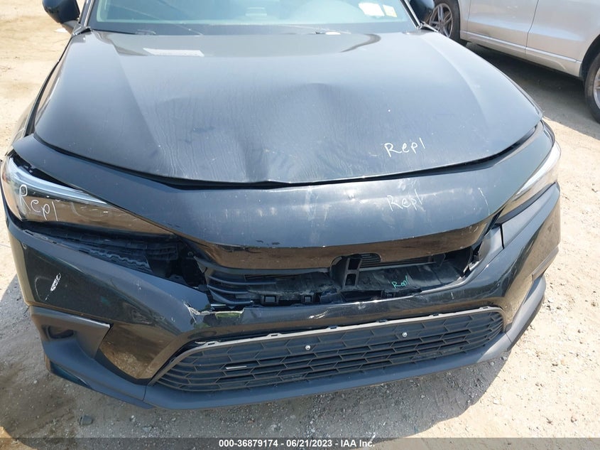 VIN 2HGFE2F57NH596545 2022 HONDA CIVIC SEDAN SPORT