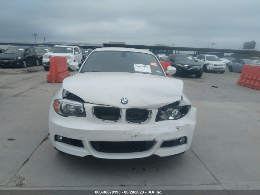 2013 BMW 1 SERIES 128I - WBAUP7C53DVP24591