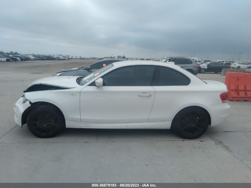 2013 BMW 1 SERIES 128I - WBAUP7C53DVP24591