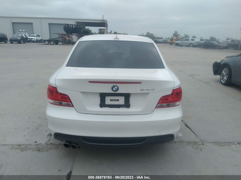 2013 BMW 1 SERIES 128I - WBAUP7C53DVP24591