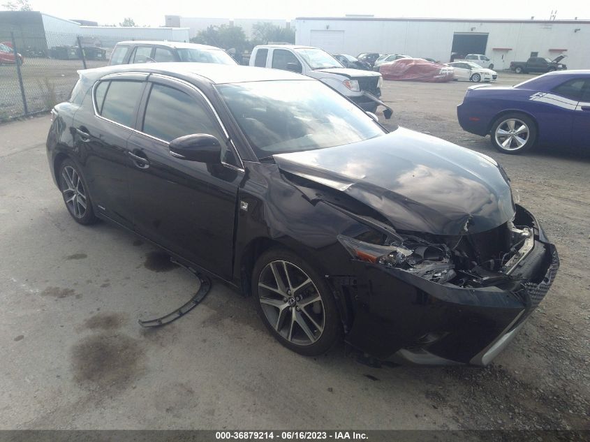 2014 LEXUS CT 200H HYBRID - JTHKD5BH1E2187112