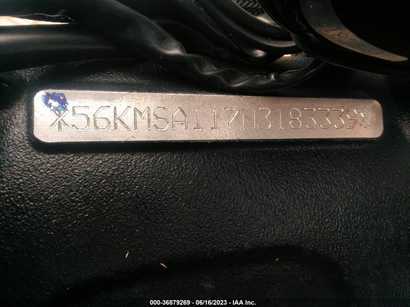 2022 INDIAN MOTORCYCLE CO. SCOUT SIXTY ABS 56KMSA117N3183339
