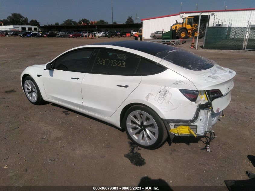 5YJ3E1EAXMF861568 Tesla Model 3 STANDARD RANGE PLUS 3