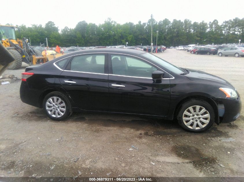 2015 NISSAN SENTRA SR/SL/S/SV/FE+ S - 3N1AB7AP3FL637725
