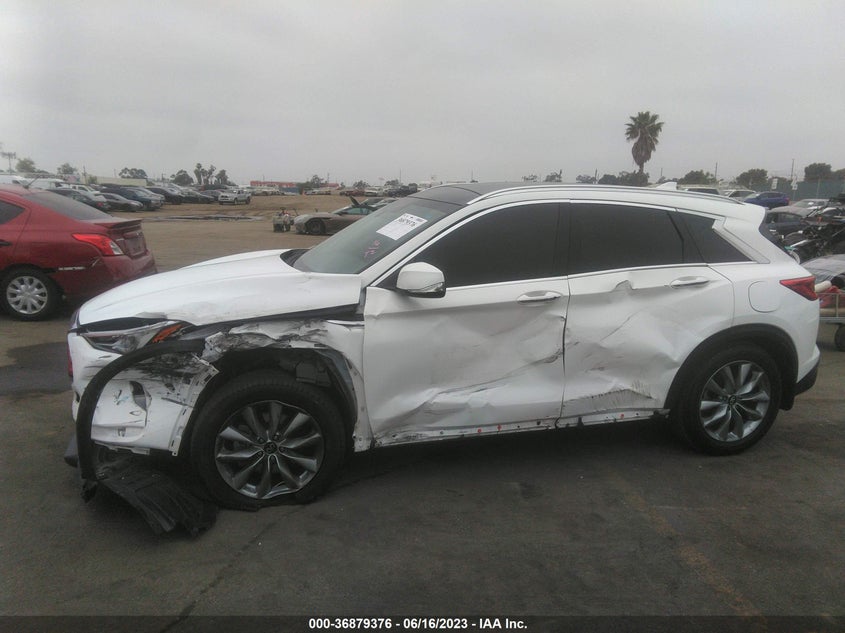VIN 3PCAJ5BA0MF121865 2021 INFINITI QX50 LUXE