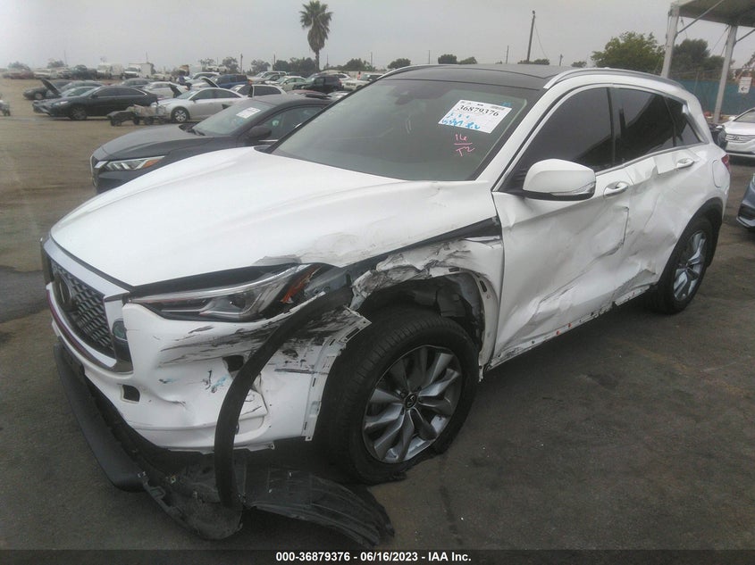 VIN 3PCAJ5BA0MF121865 2021 INFINITI QX50 LUXE