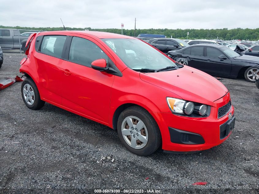2014 CHEVROLET SONIC LS - 1G1JB6SH5E4158573