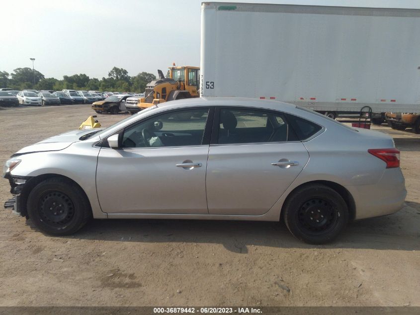 2019 NISSAN SENTRA S - 3N1AB7AP9KY383936