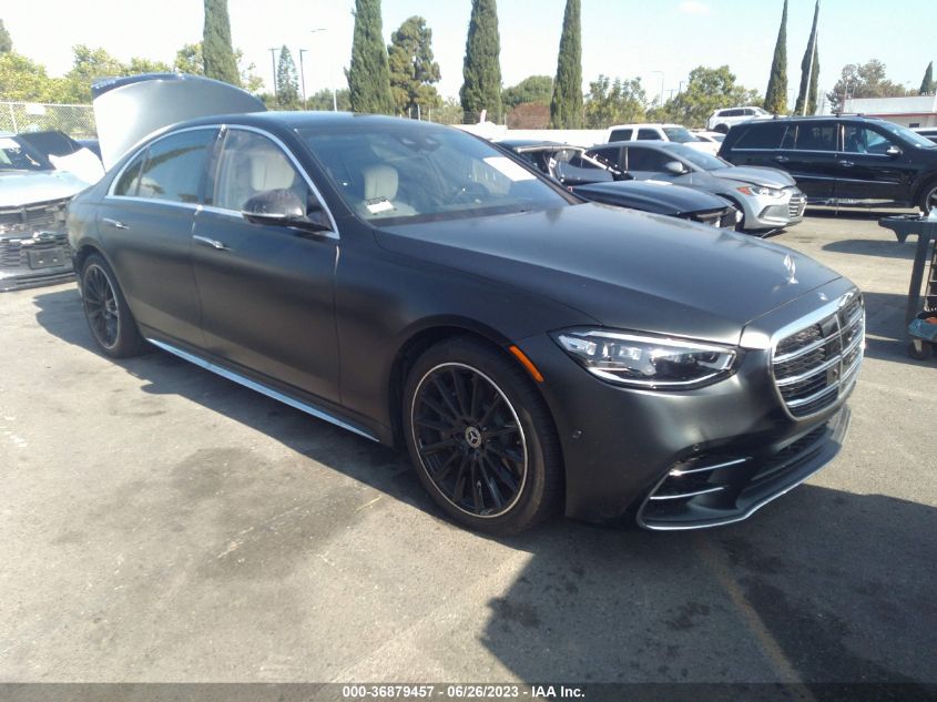 2022 MERCEDES-BENZ S-CLASS S 580 - W1K6G7GBXNA133572